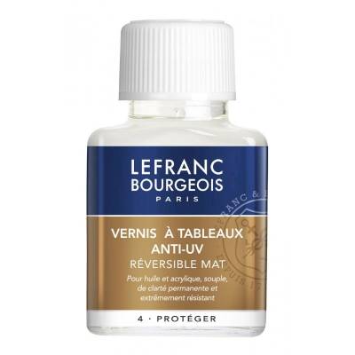 Lefranc Bourgeois - Vernis à tableau anti-UV mat