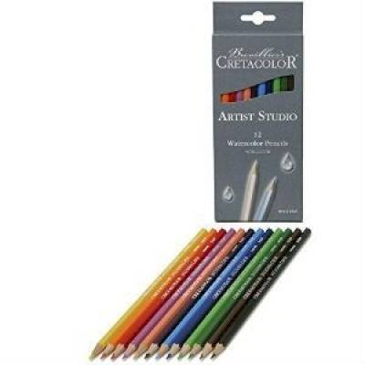 Brevillier's - 12 crayons Artist Studio Aquarelle