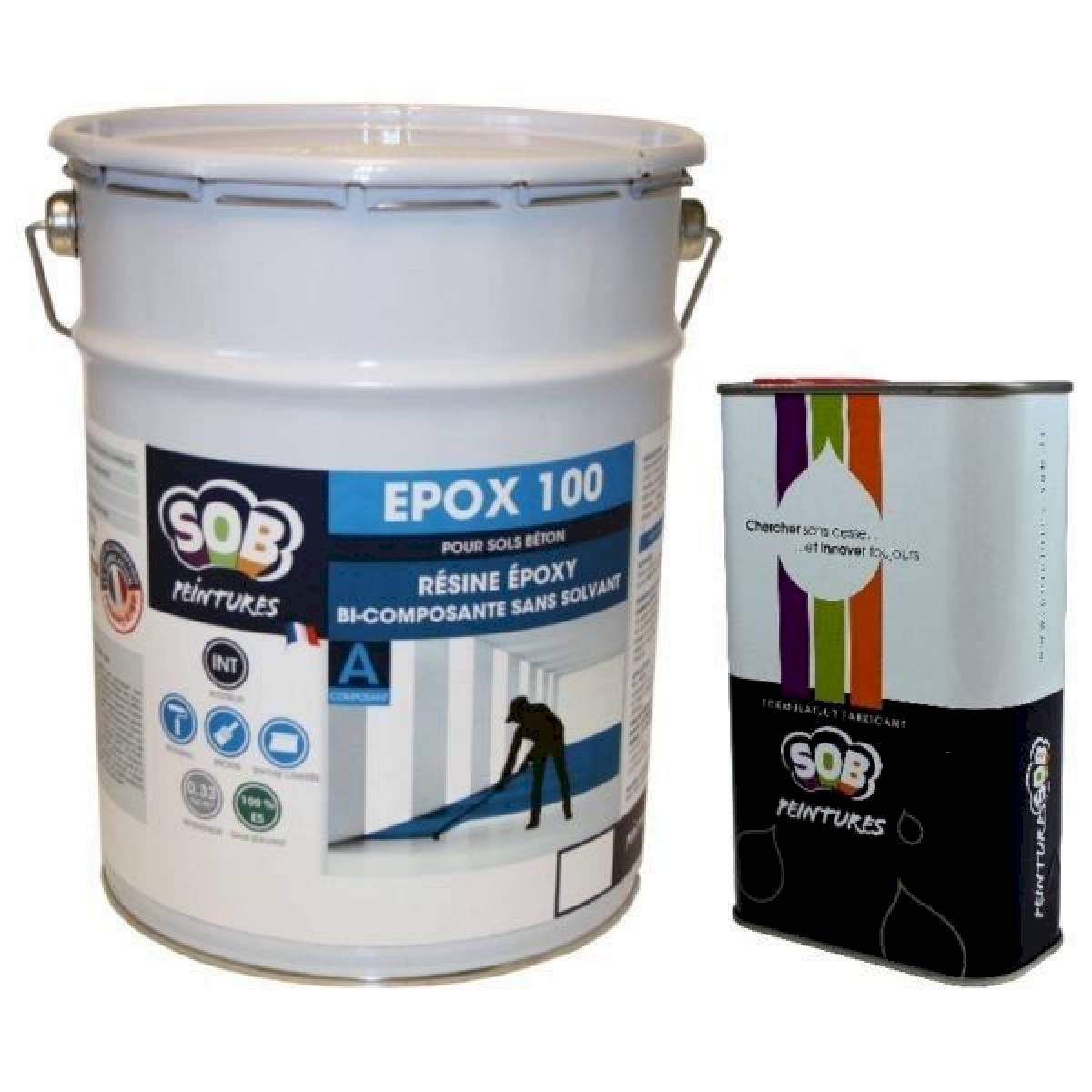 Epox 100 - Peinture pour sol à trafic élevé
