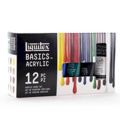 Liquitex Basics - Pack 12 x 22 ml